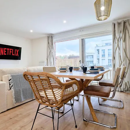 Proche Lille - T3 Confort - Terrasse Apartmán *